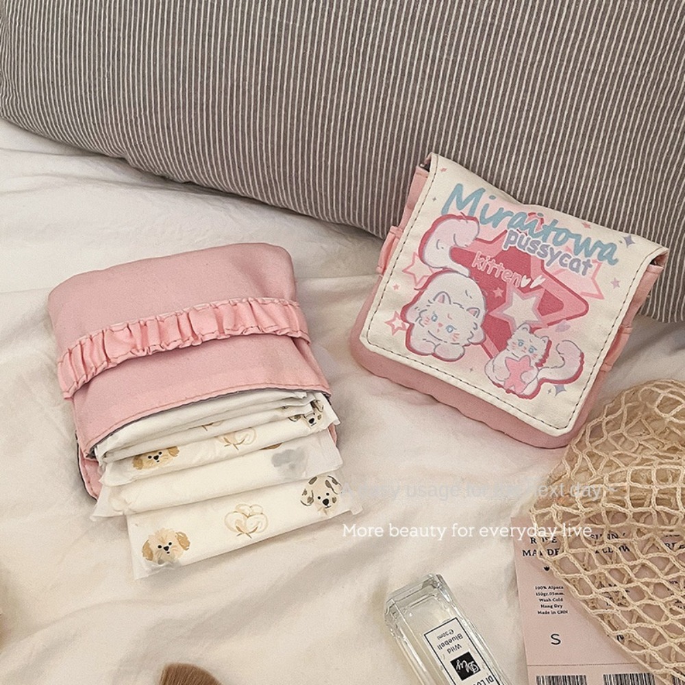 Cable Organizer Bag - Tas Penyimpanan Kabel Data, Tas Pembalut,