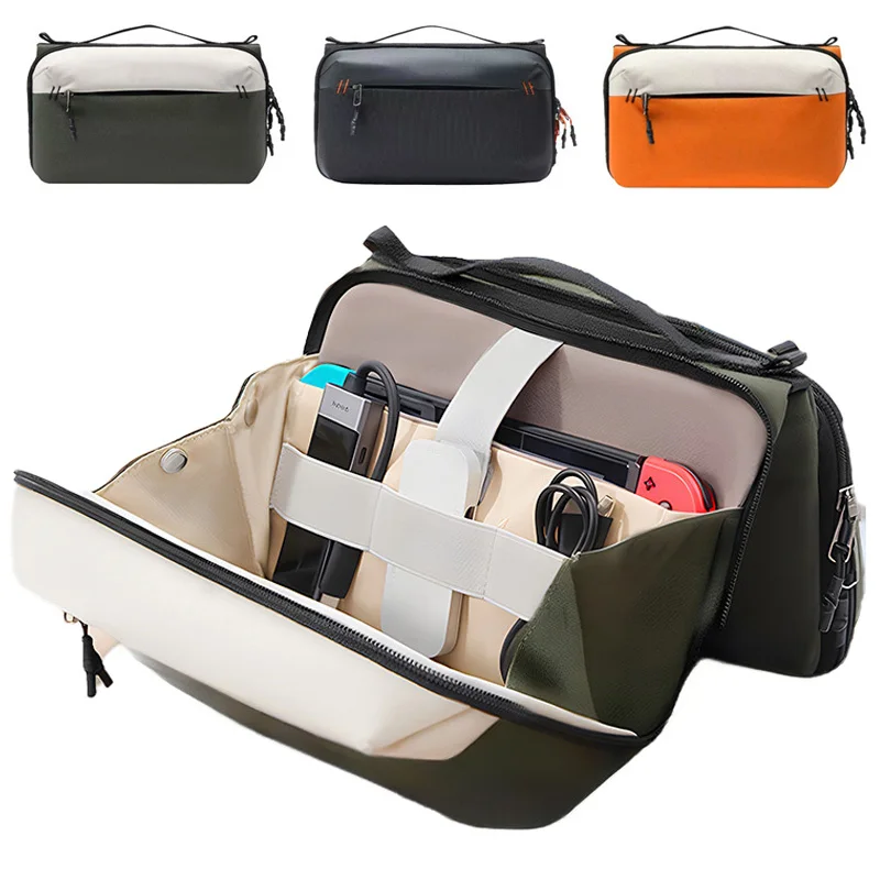Tech Accessories Travel Organizer Pouch - Tas Organizer Digital, Kantong Penyimpanan Kabel,