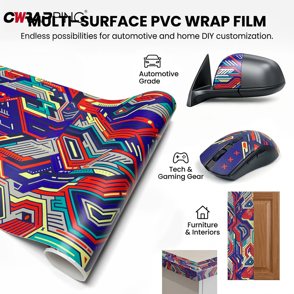 Accessories Tech Pack - Film Vinyl Wrap Retro Cyber Tech