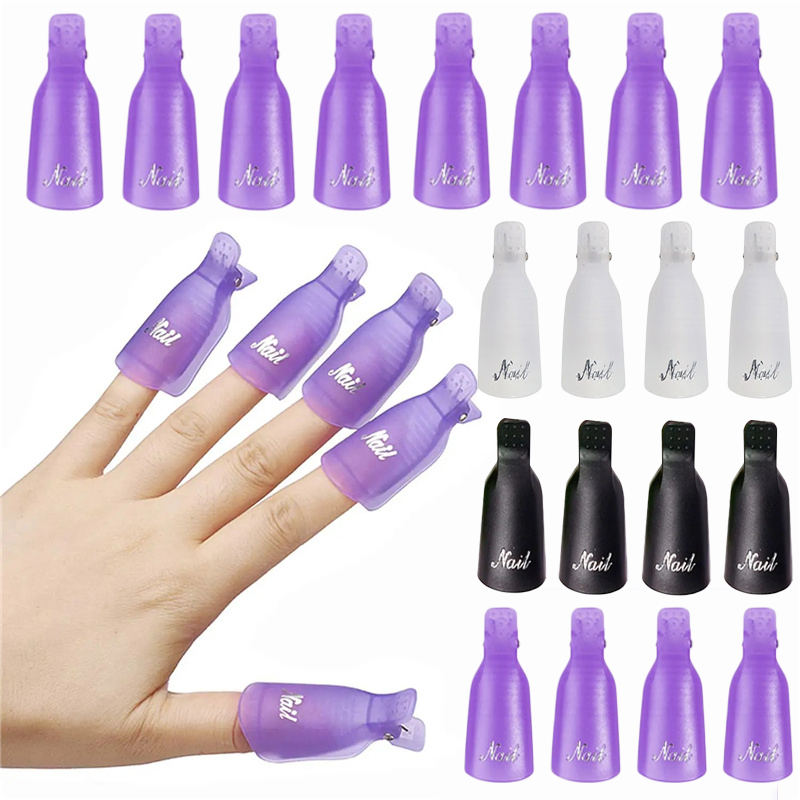 Nail Tech Accessories - 10 Buah Klip Penutup Kuku Akrilik