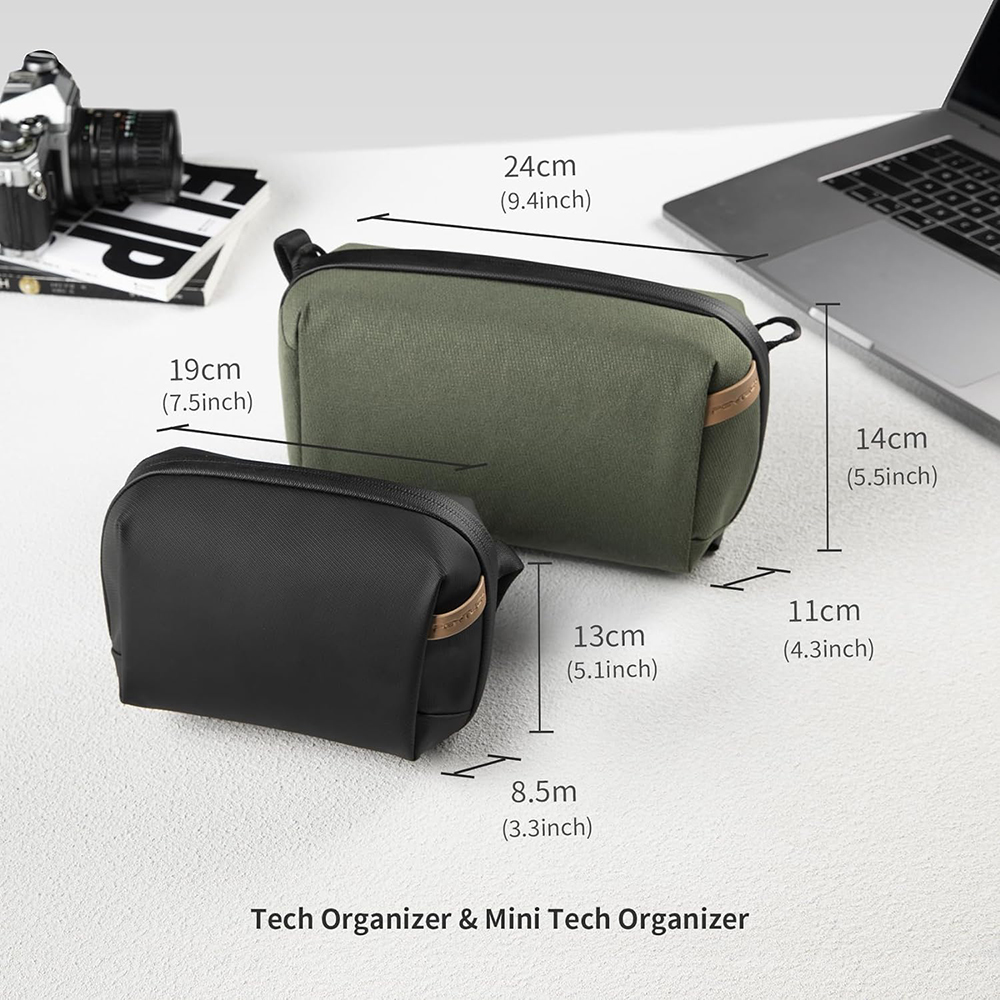 PGYTECH tas Organizer elektron - Cable Organizer Bag ulasan dan harga
