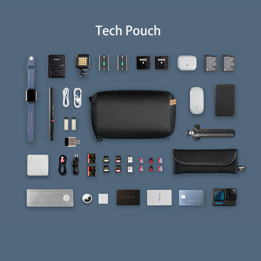 PGYTECH tas Organizer elektron - Cable Organizer Bag ulasan dan harga