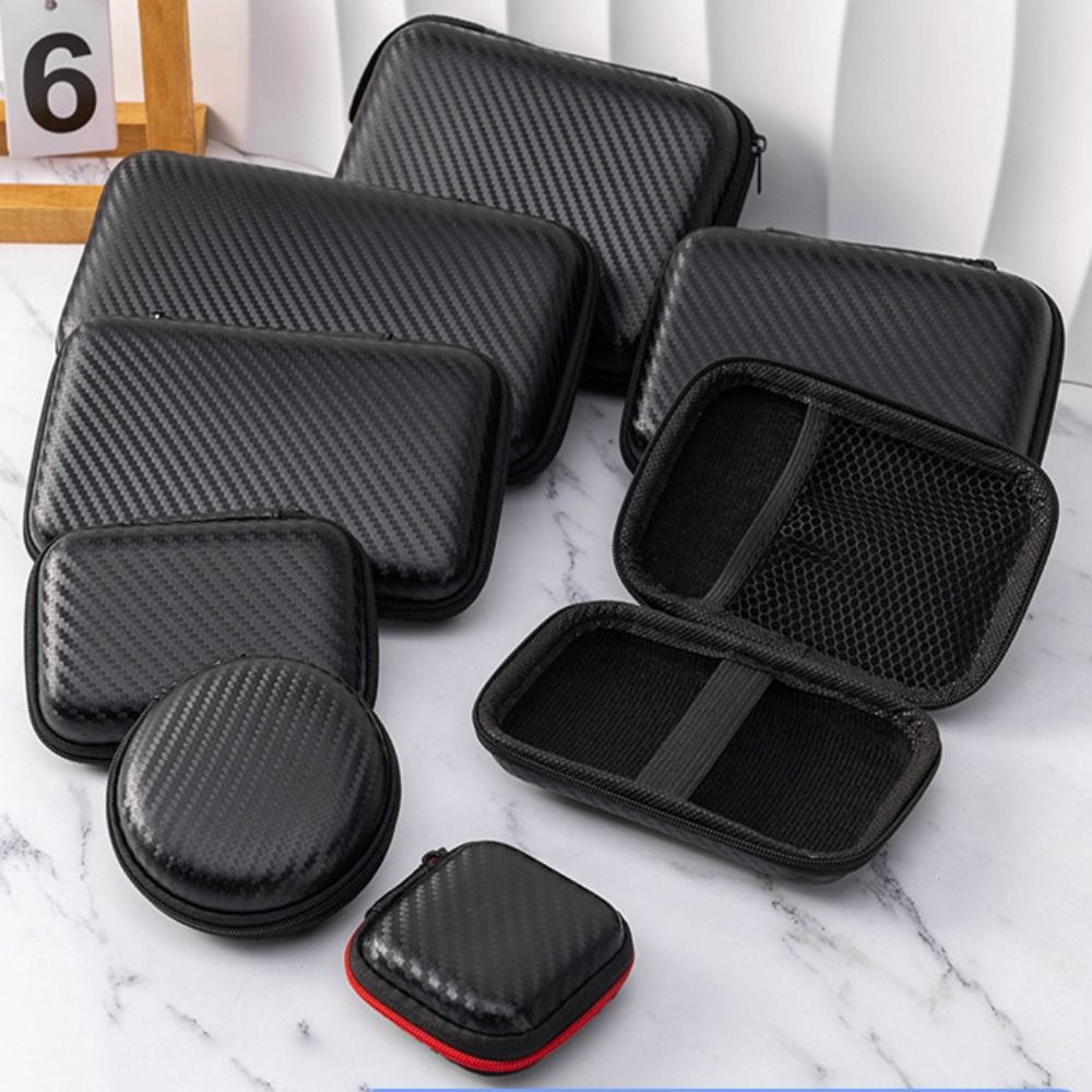 Tas Earphone EVA Sederhana Tah - Cable Organizer Bag ulasan dan harga