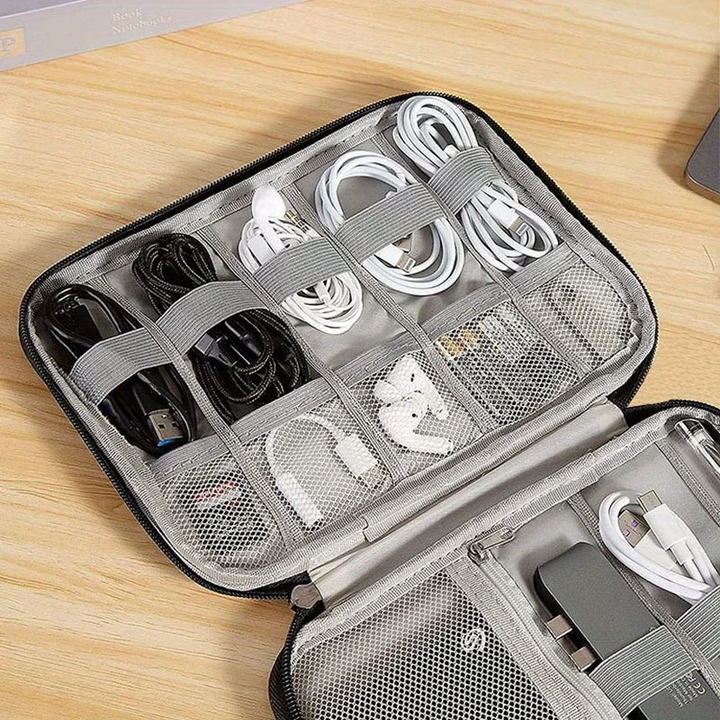 1 Paket Tas Penyimpanan Akseso - Tech Accessories Travel Organizer Pouch ulasan dan harga