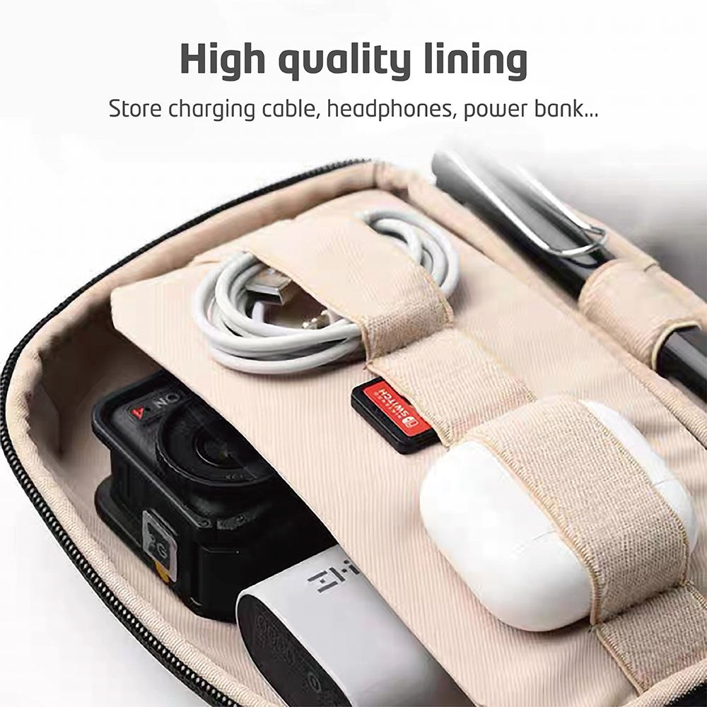 Tas Organizer Teknologi Berkap - Tech Accessories Travel Organizer Pouch ulasan dan harga