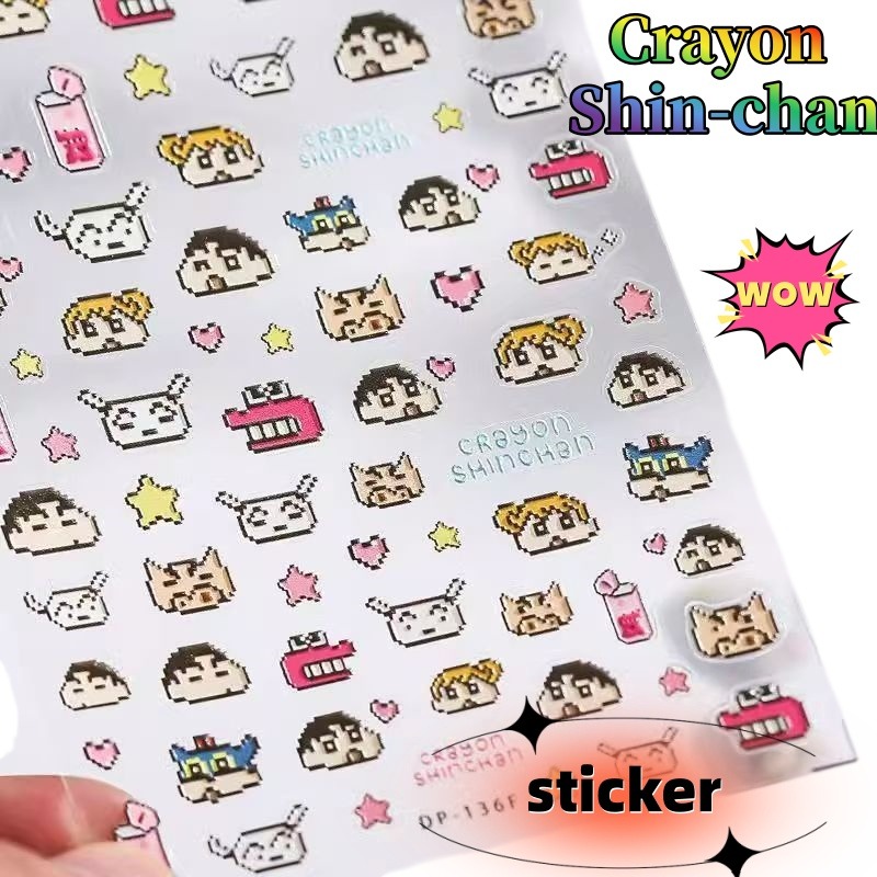 Crayon Shin-chan Kertas Kreati - Nail Tech Accessories ulasan dan harga