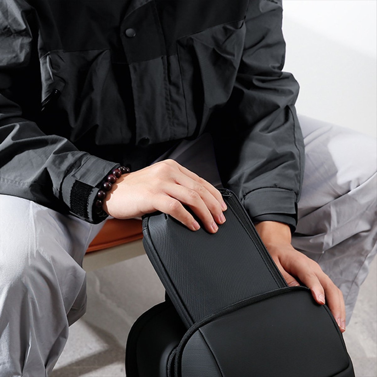 ☶ ❈ ＊ ♥ AC1578-Tas Teknologi T - Tech Accessories Travel Organizer Pouch ulasan dan harga