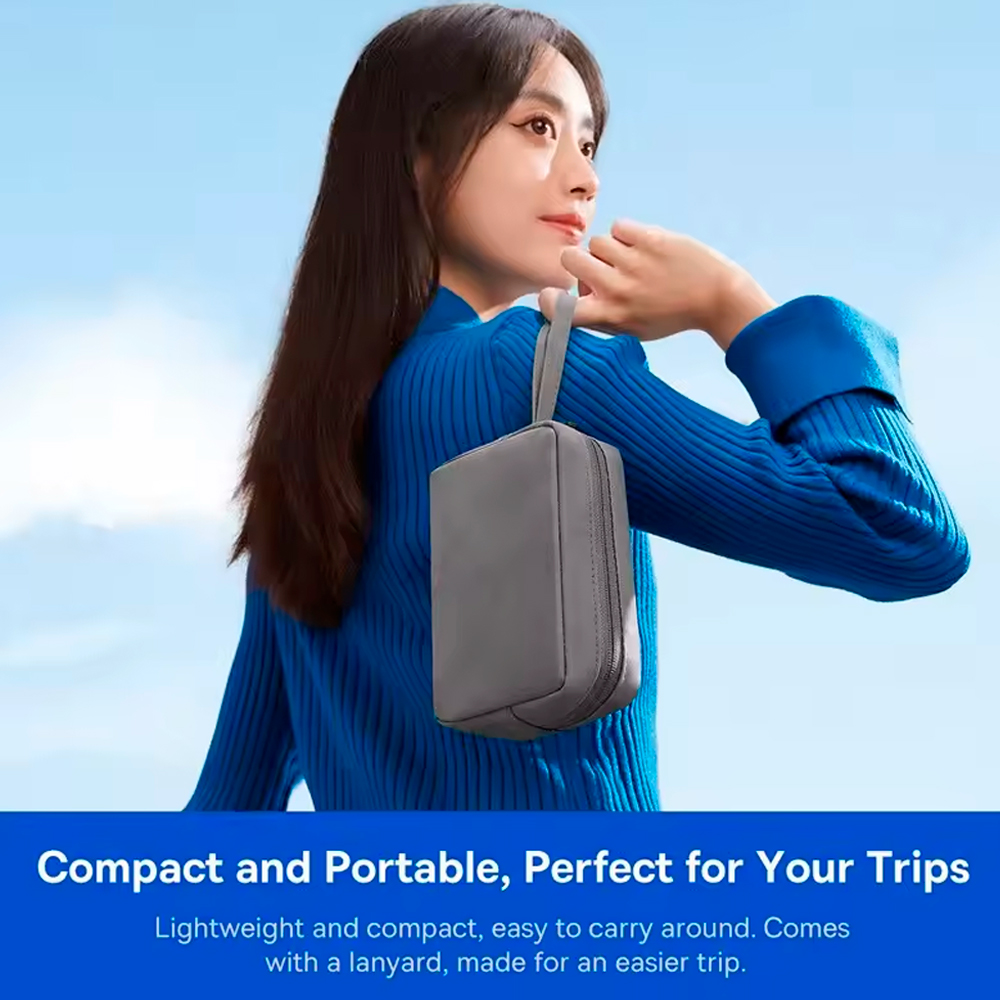 Tas Ponsel Portabel Tahan Air, - Cable Organizer Bag ulasan dan harga